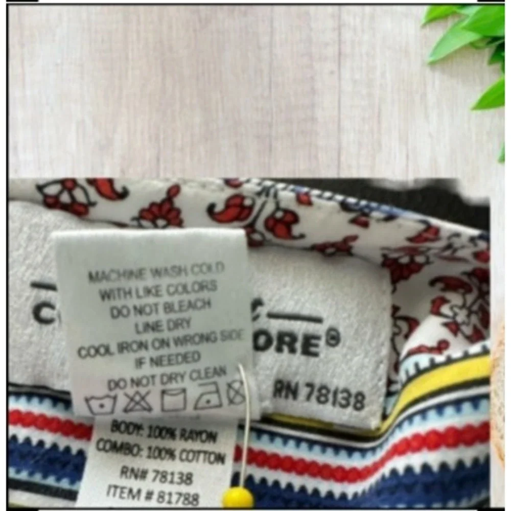 The Vermont Country Store Women's Patchwork Dress Size M Boho Pockets Prairie‎